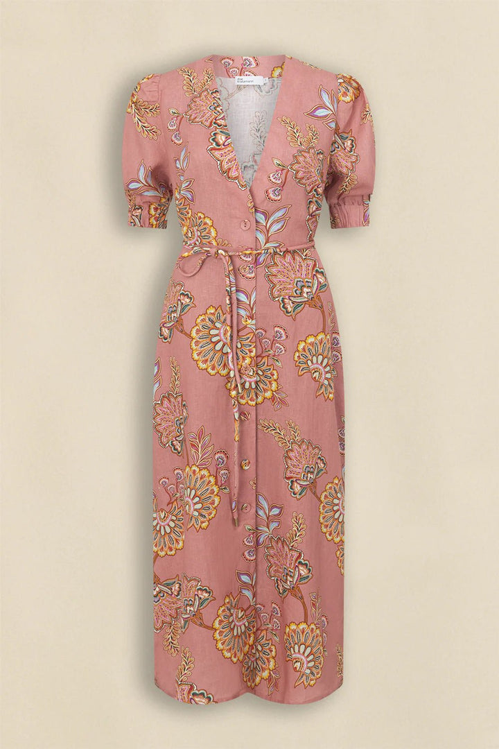 Portrait dress - kgari bloom Dresses Zoe Kratzmann