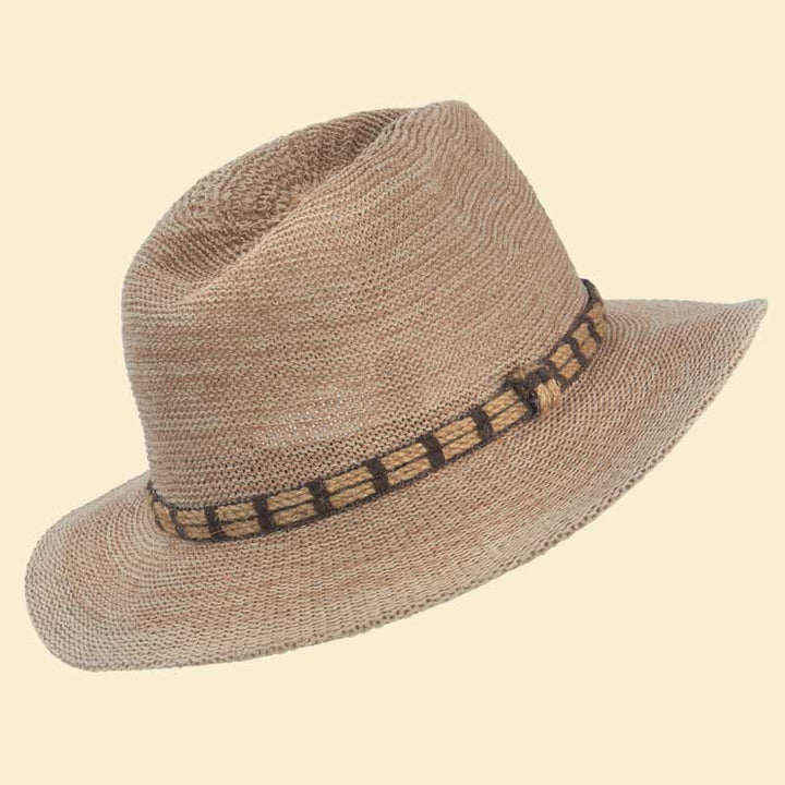 Powder Thalia Hat - Natural with Rope Band hat powder