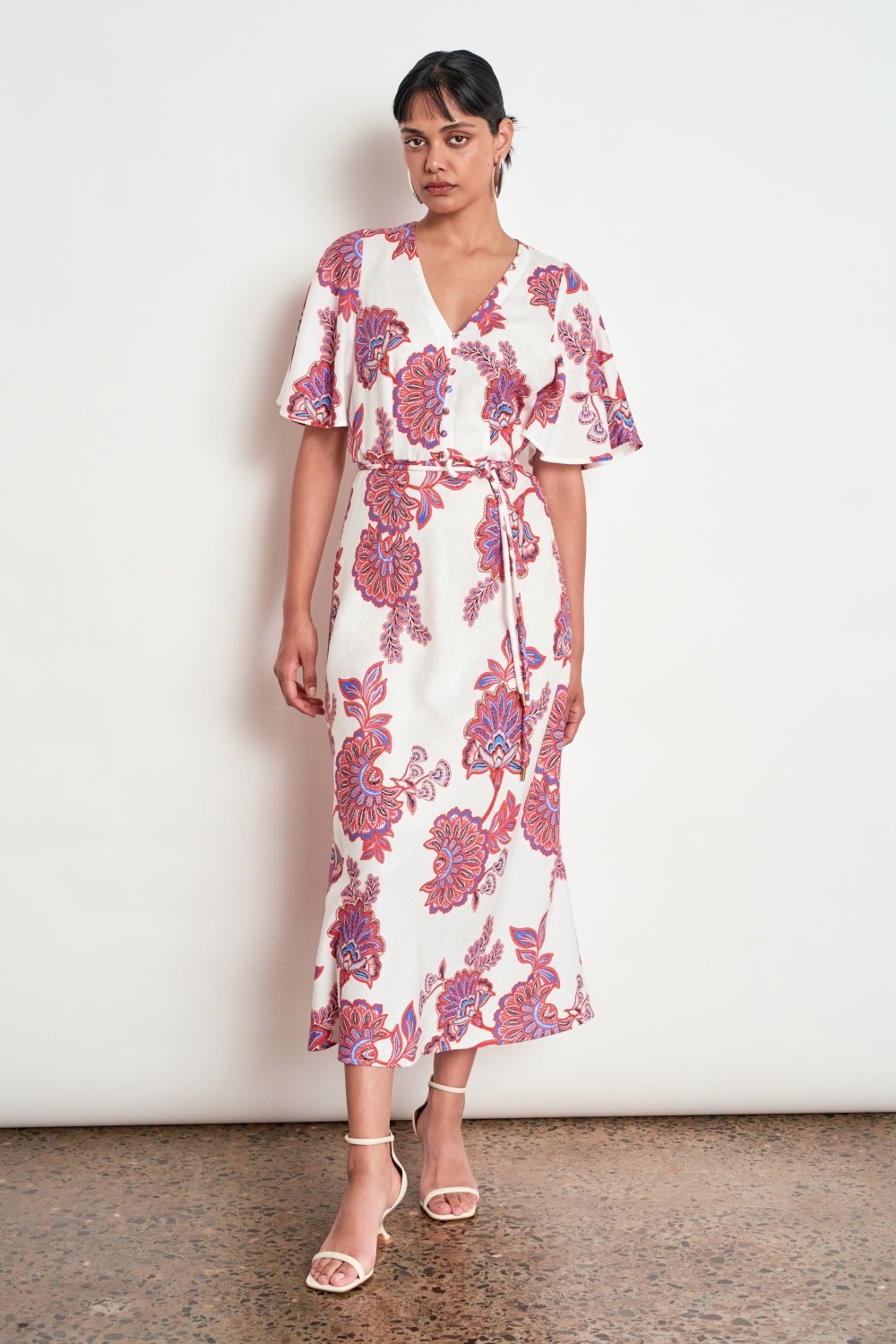 premier dress - crimson kgarli dress Zoe Kratzmann