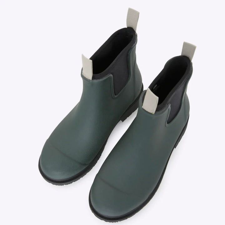 Merry People Bobbi Boot - Forest Green Gumboot Merry People