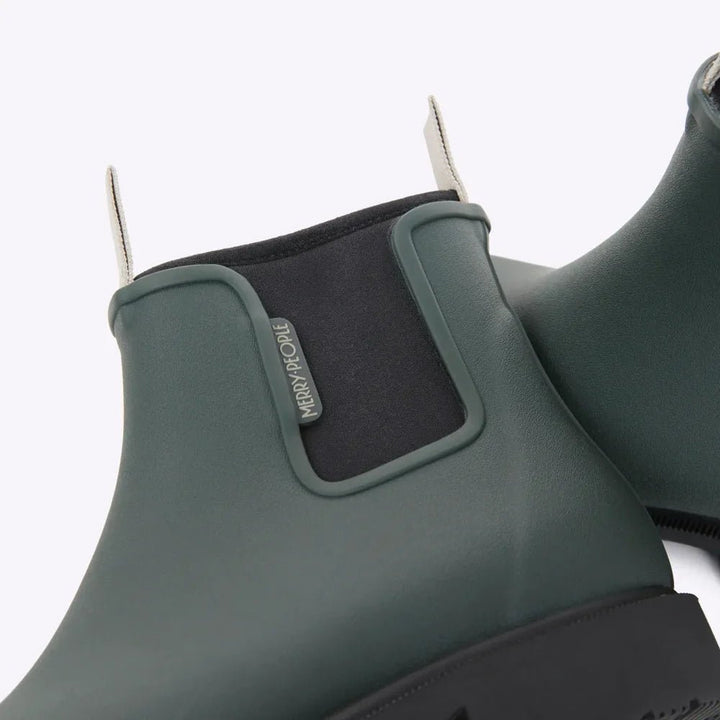 Merry People Bobbi Boot - Forest Green Gumboot Merry People