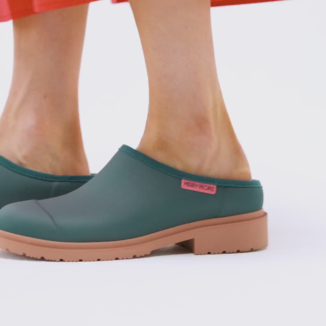 Billie Clog // Teal Merry People