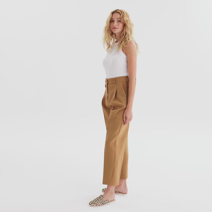 Derby Mule Camel Leopard Shoes Rollie