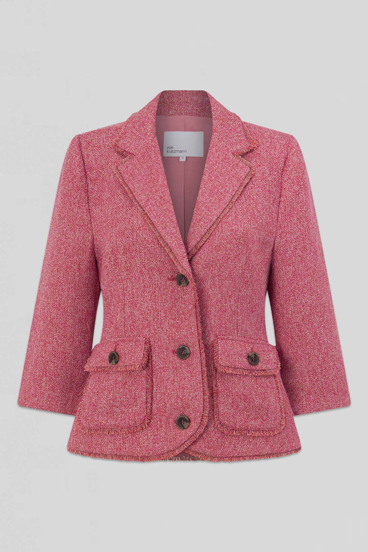 prospect jacket - strawberry Zoe Kratzmann