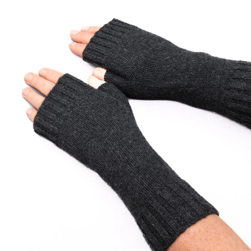 Pure Cashmere fingerless gloves gloves Love Kate