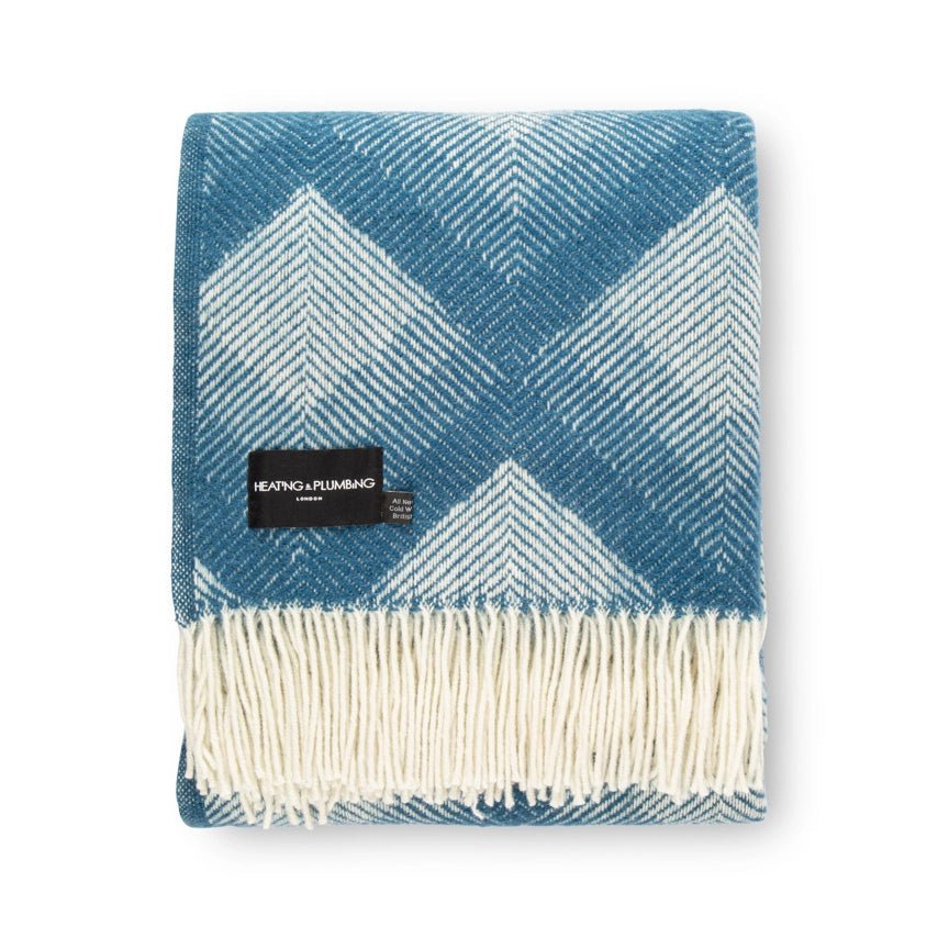 Pure New Wool Blanket - Swinging London Blankets Heating and Plumbing London
