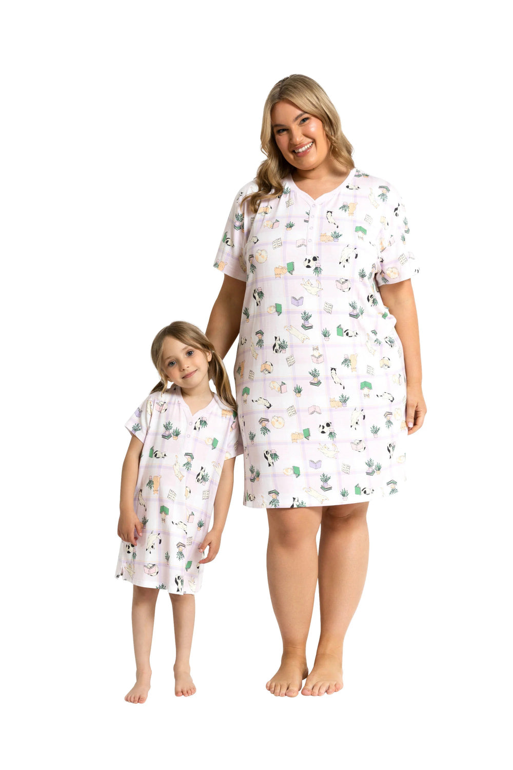 Purrfect Catnap Souluna Sleepwer Nightie sleepwear Souluna Sleepwear