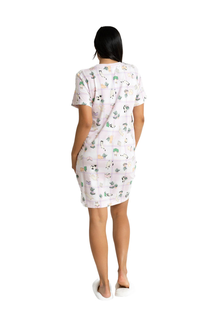 Purrfect Catnap Souluna Sleepwer Nightie sleepwear Souluna Sleepwear