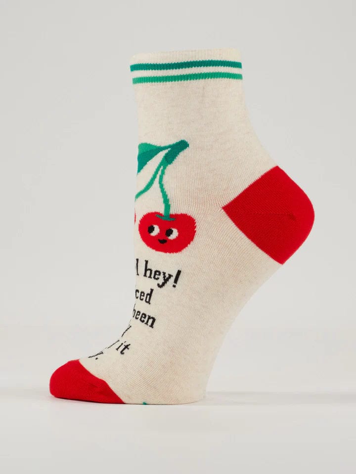Hey Girl Hey Ankle Socks – Women's Fun Socks by BlueQ Blue Q Socks