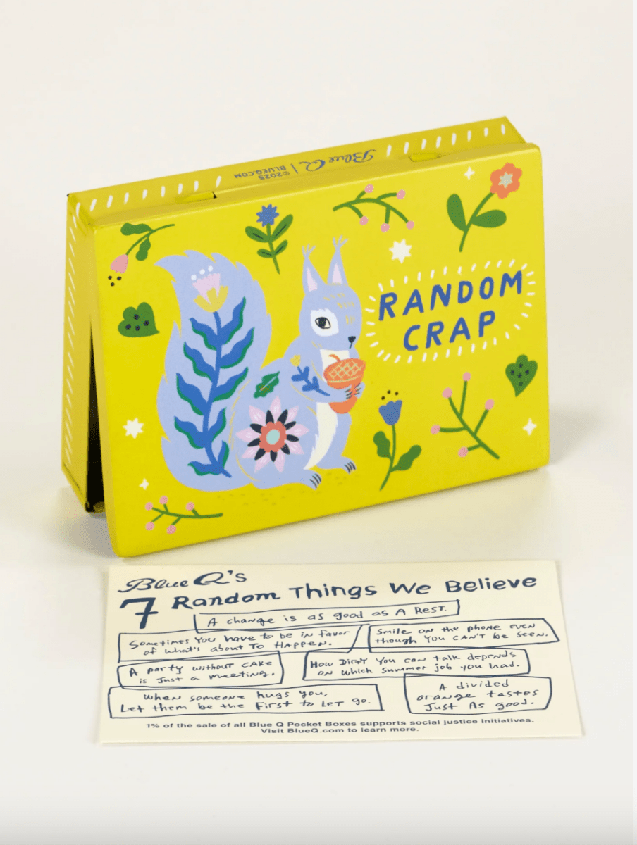 Random Crap Pocket Box Tin – BlueQ Blue Q Socks