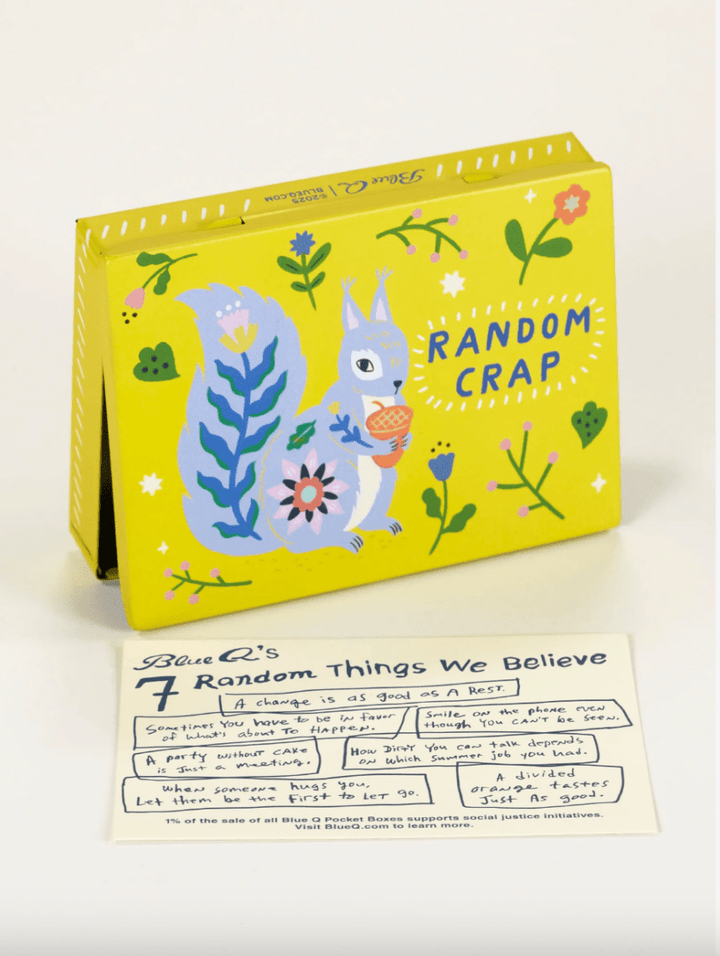Random Crap Pocket Box Tin – BlueQ Blue Q Socks