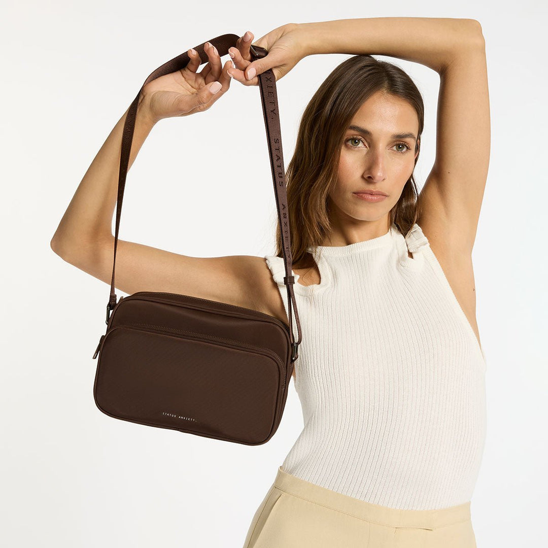 Rani Recycled Bag - Truffle Handbag Status Anxiety