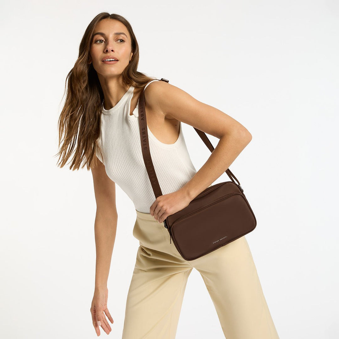 Rani Recycled Bag - Truffle Handbag Status Anxiety