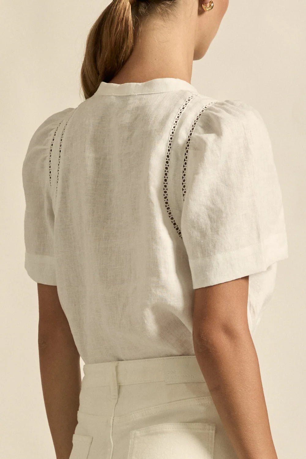 recollect top - porcelain blouse Zoe Kratzmann
