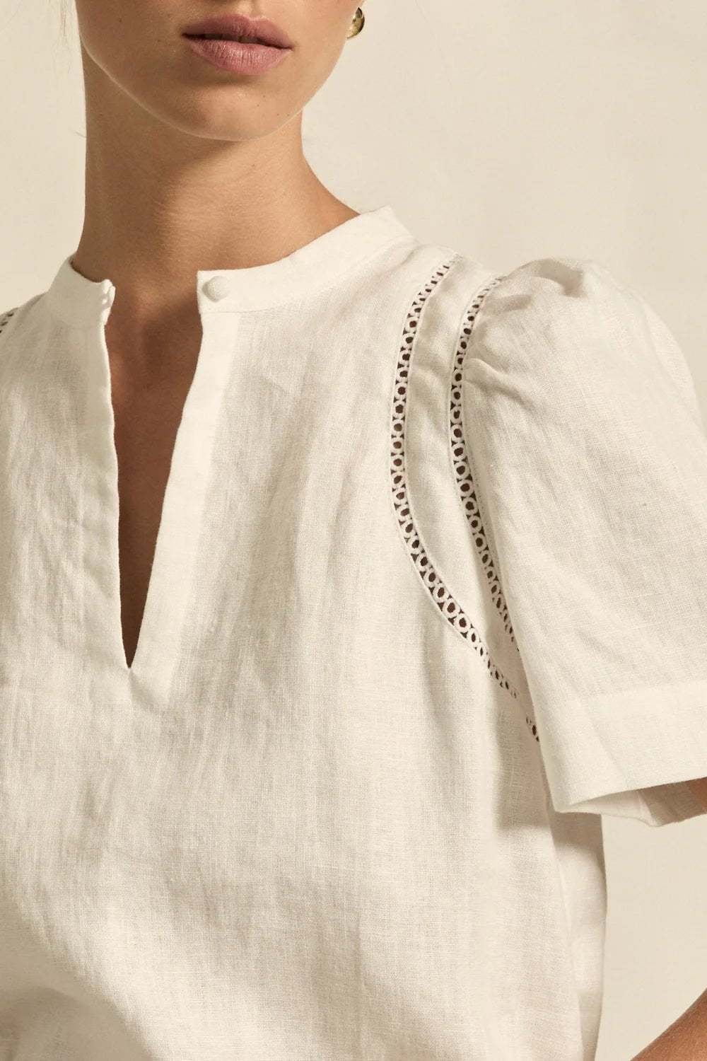 recollect top - porcelain blouse Zoe Kratzmann