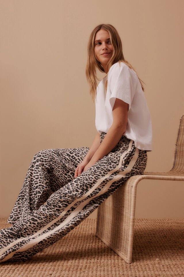 Relaxed Drawstring Wide Leg Pants pant Ceres Life