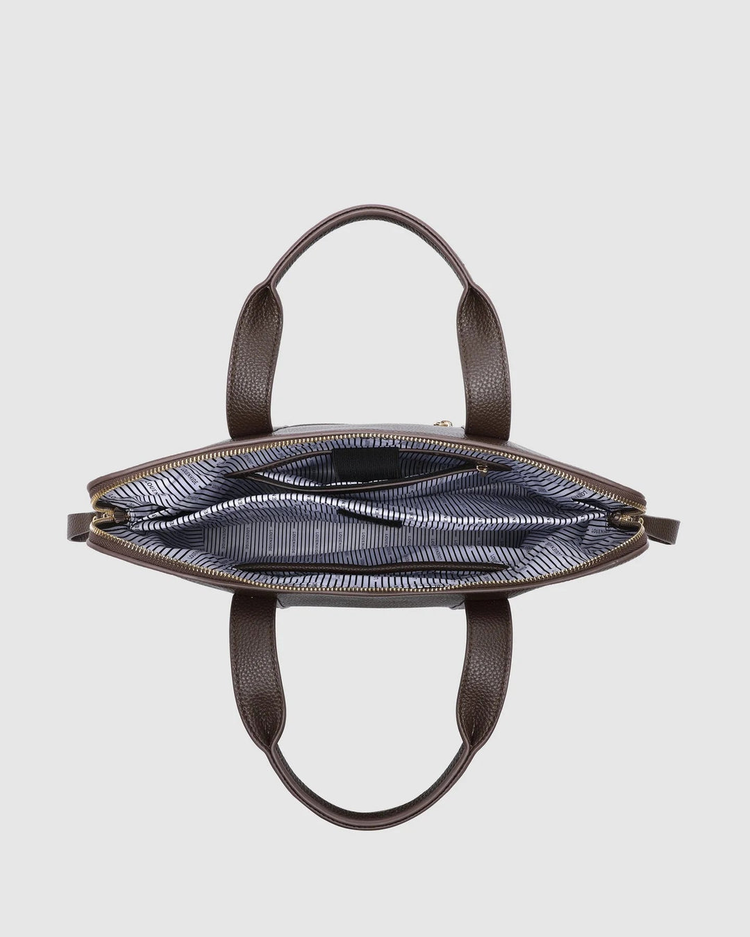 Rhodes Laptop Bag - Chocolate Handbag Louenhide