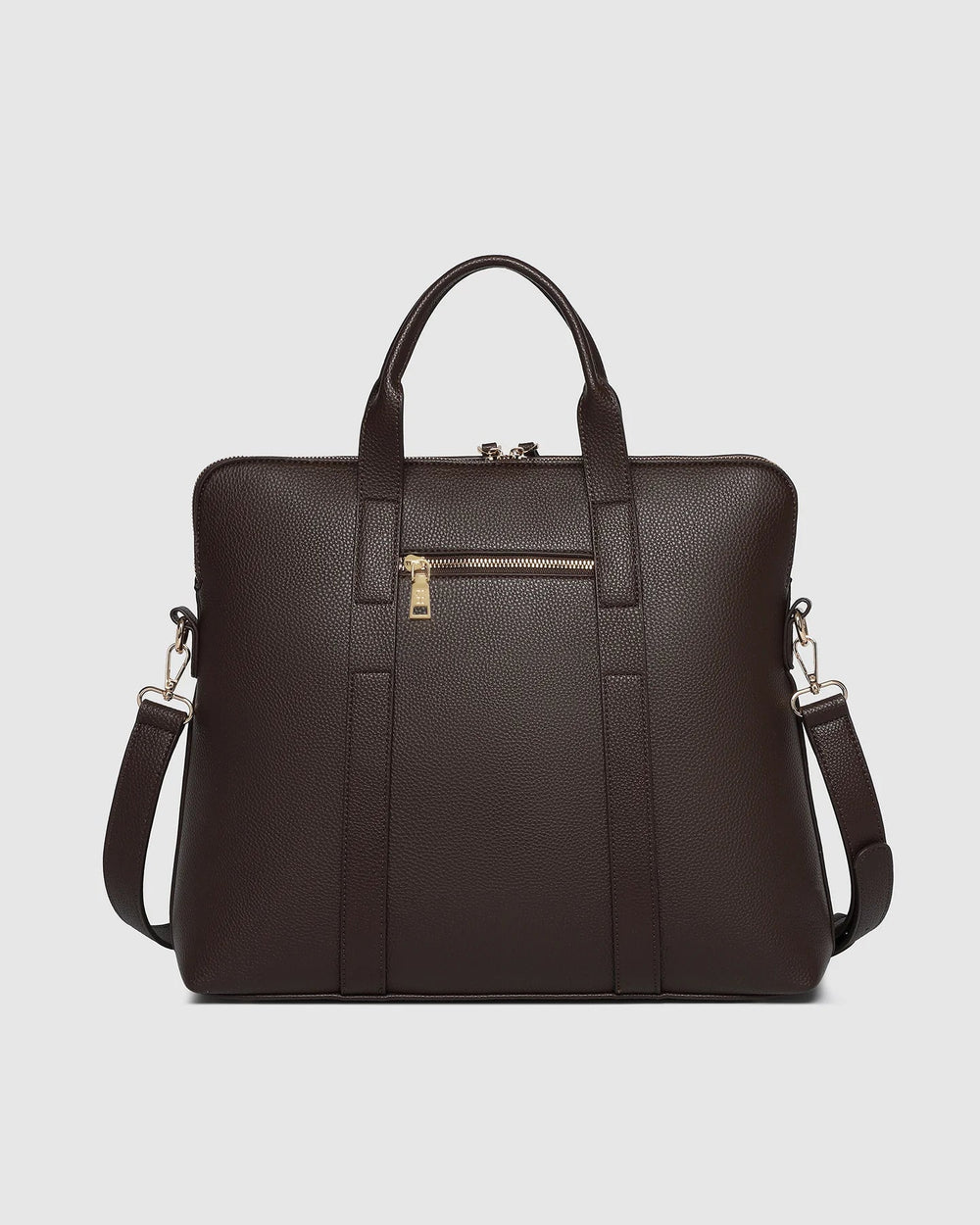 Rhodes Laptop Bag - Chocolate Handbag Louenhide