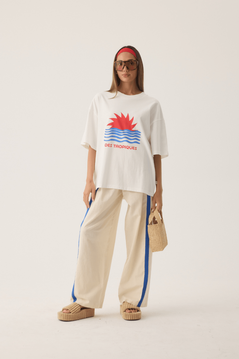 Rico Linen Pant Natural Araminta James