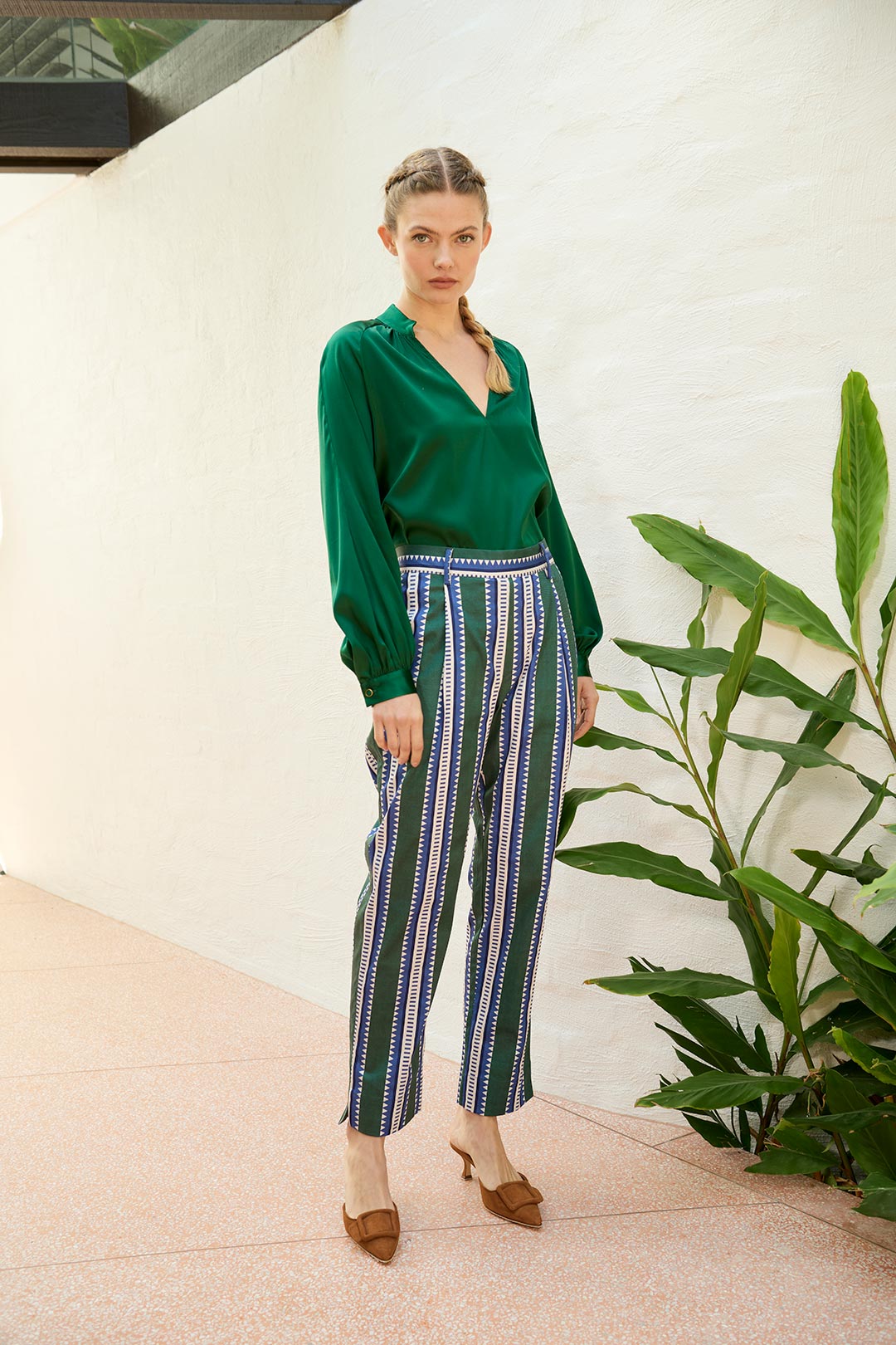 Riley SunPant - Green Pant The Dreamer Label