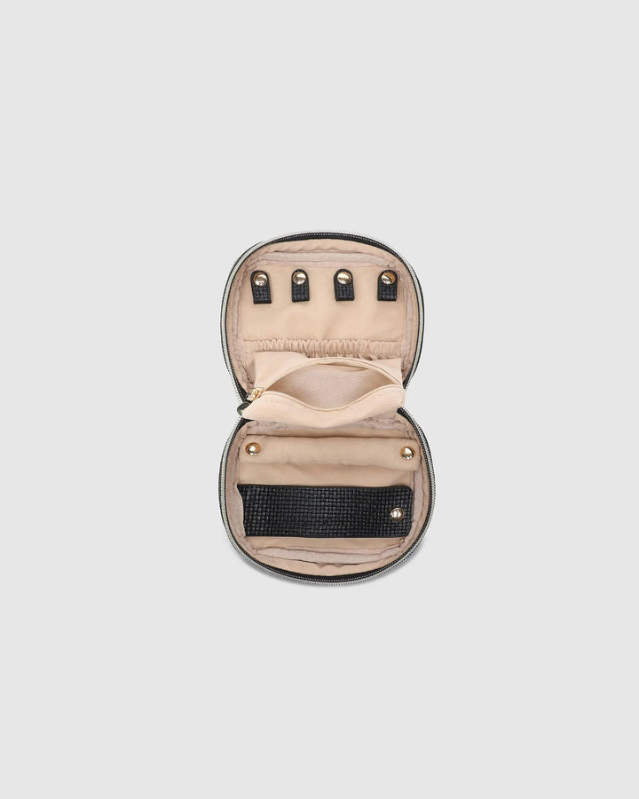 Rita Jewellery case - Black jewellery box Louenhide