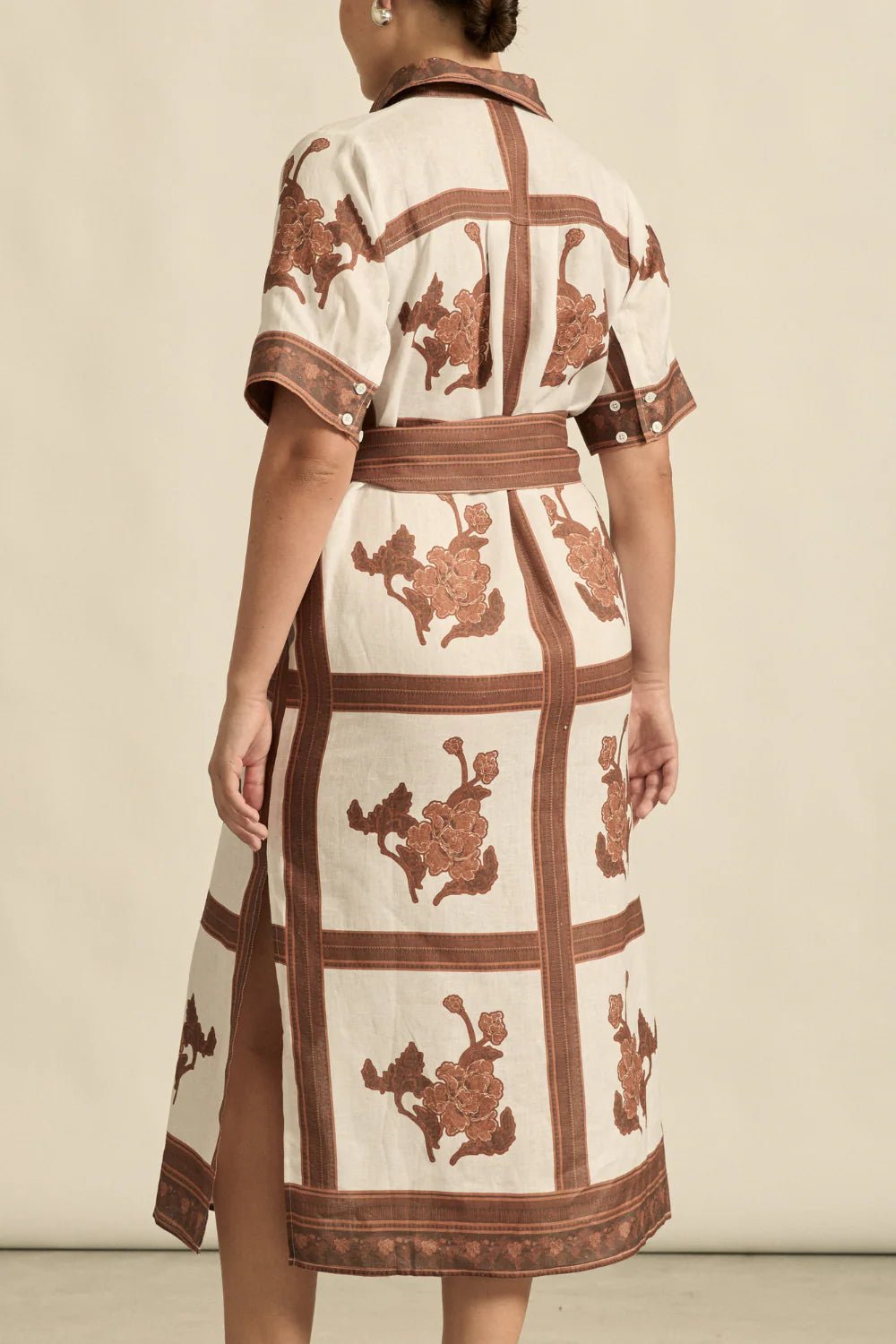 Roam Dress - Coffee Colllage Dresses Zoe Kratzmann