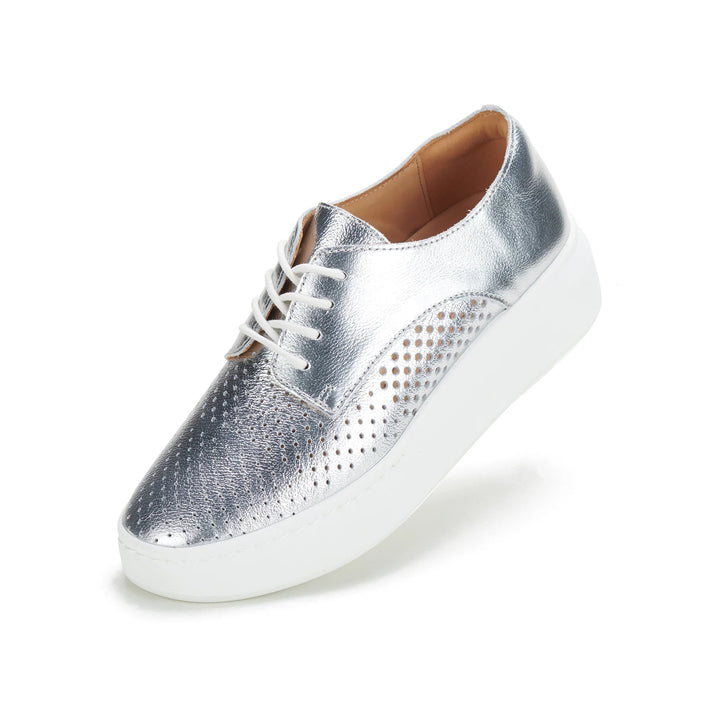 Rollie Derby City Punch Silver Shoes Rollie