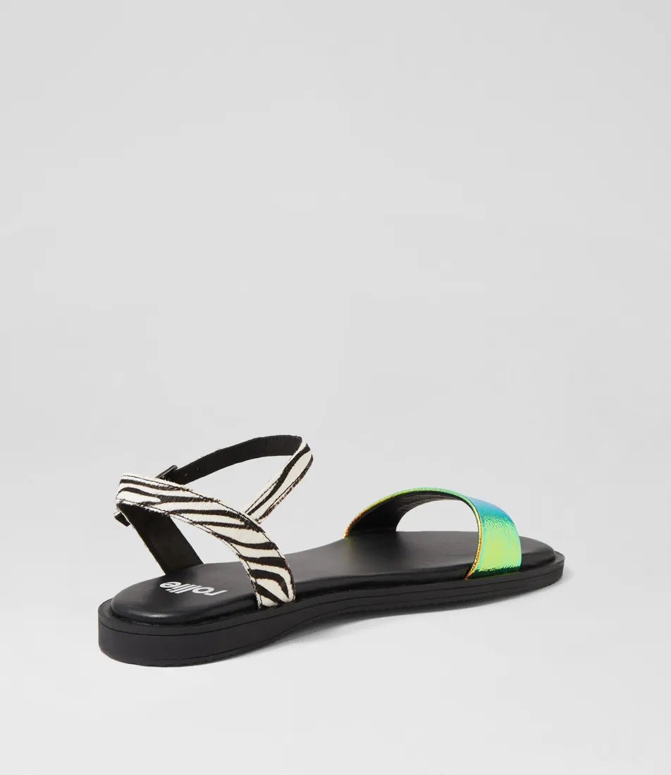 Rollie Sandal Sunset / Zebra Shoes Rollie