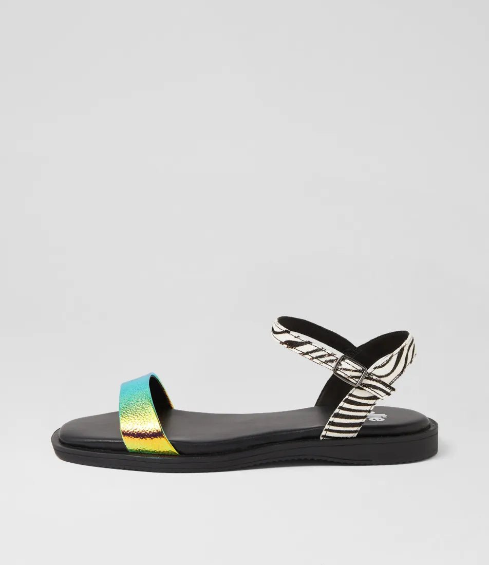 Rollie Sandal Sunset / Zebra Shoes Rollie
