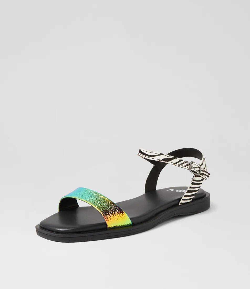 Rollie Sandal Sunset / Zebra Shoes Rollie