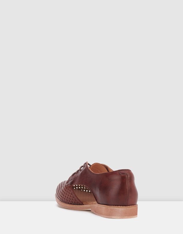Rollie Sidecut Punch Vintage Mahogany Shoes Rollie