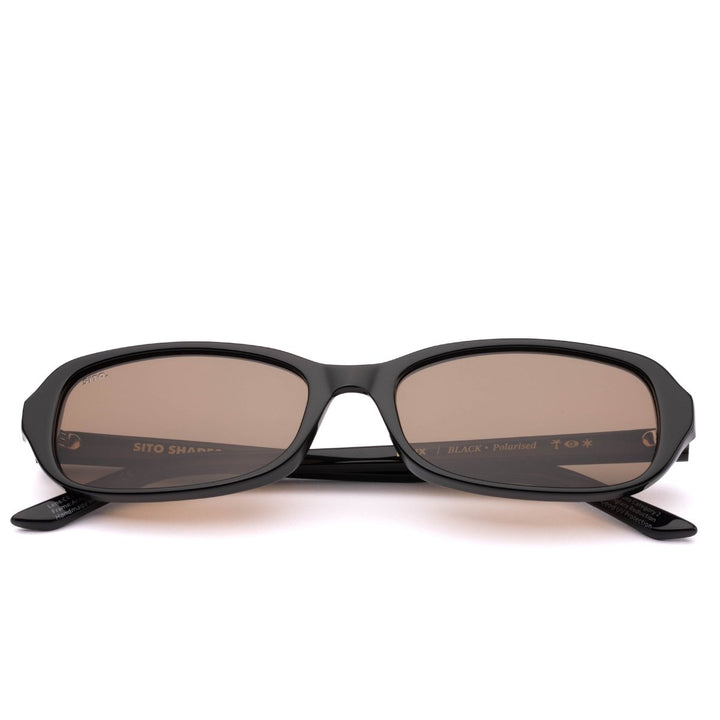 ROUX - BLACK POLARISED Sunglasses Sito Shades Black Fawn Polar