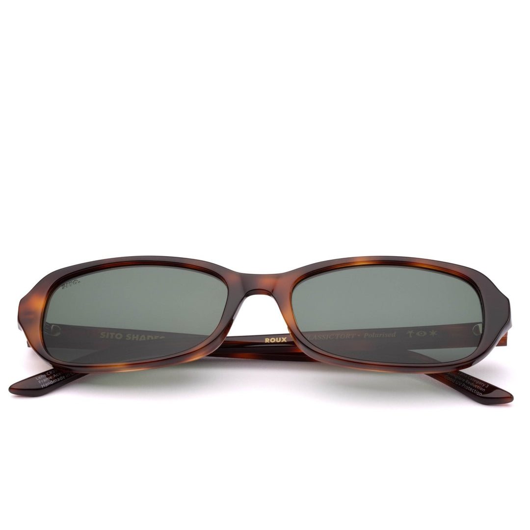 ROUX - CLASSIC TORT POLARISED Sunglasses and Glasses Sito Shades Classic Tort Slate Polar