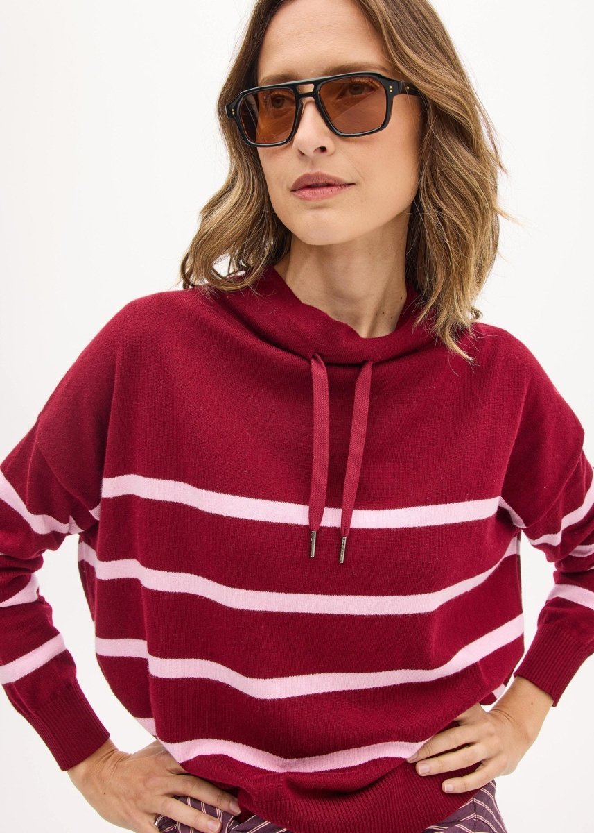 Rowan Drawcord Knit - Berry / Pink - Stanleyandstone