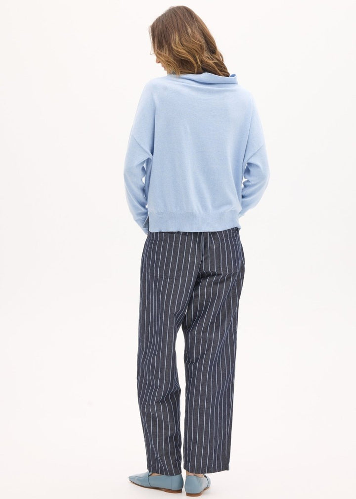 Rowan Drawcord Knit - Blue Knit POL