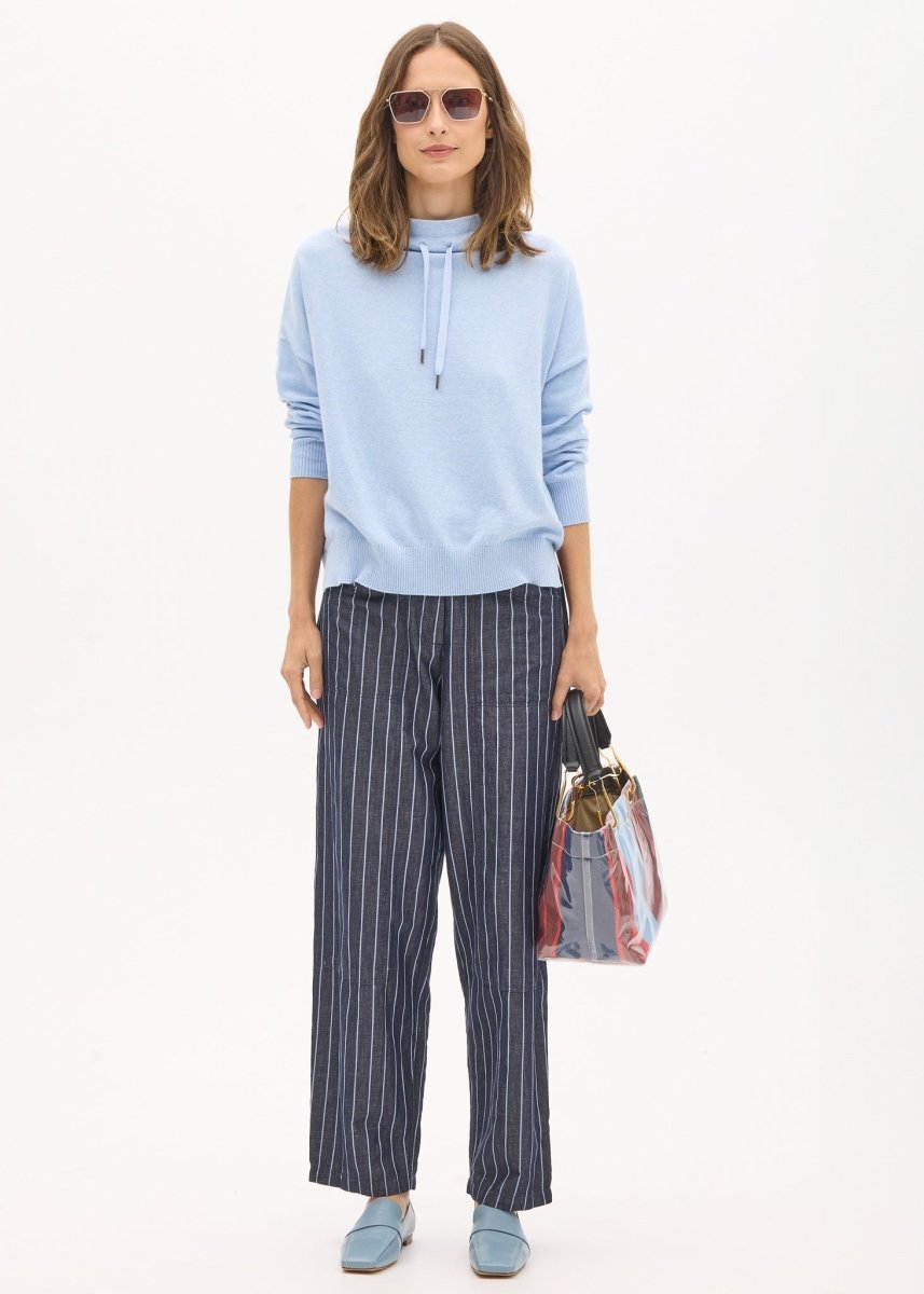Rowan Drawcord Knit - Blue Knit POL