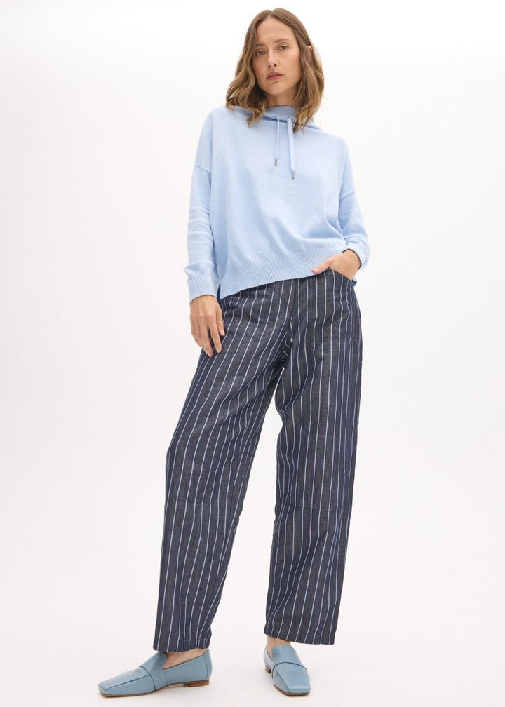 Rowan Drawcord Knit - Blue Knit POL