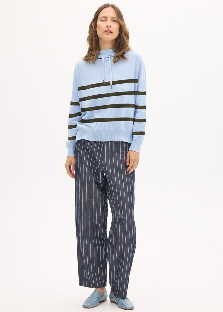 Rowan Drawcord Knit - Blue / Green Knit POL
