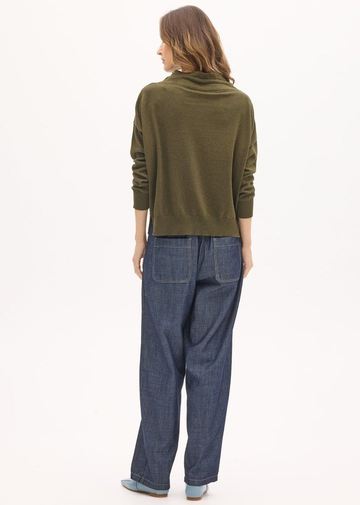 Rowan Drawcord Knit - Green Knit POL