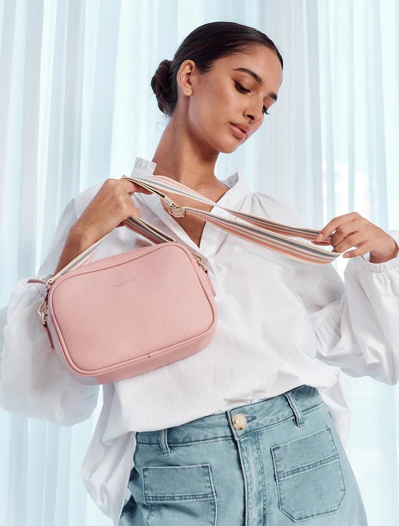 Ruby Sports Cross Body bag Pale Pink bag zjoosh