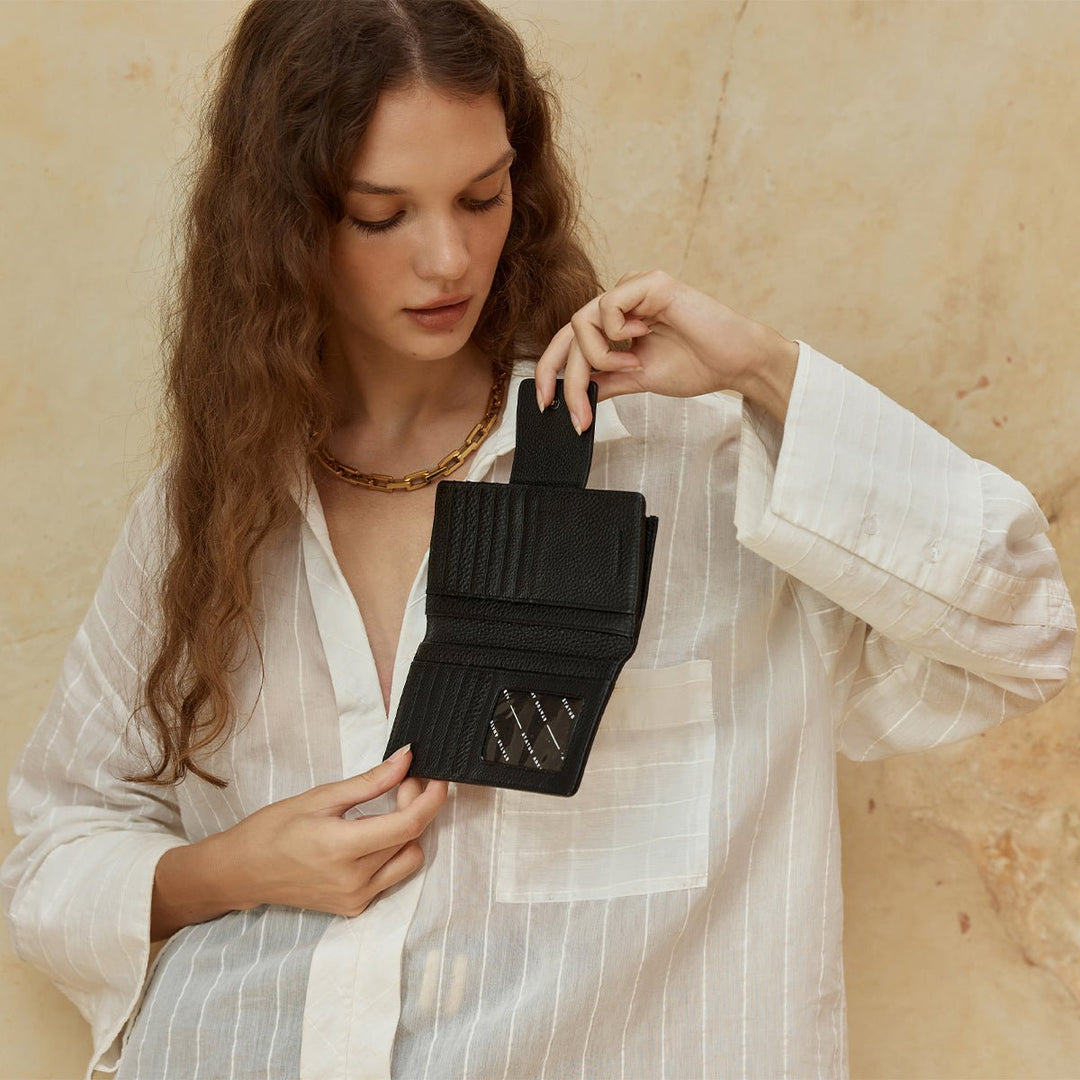 Ruins Wallet - Black - Stanleyandstone