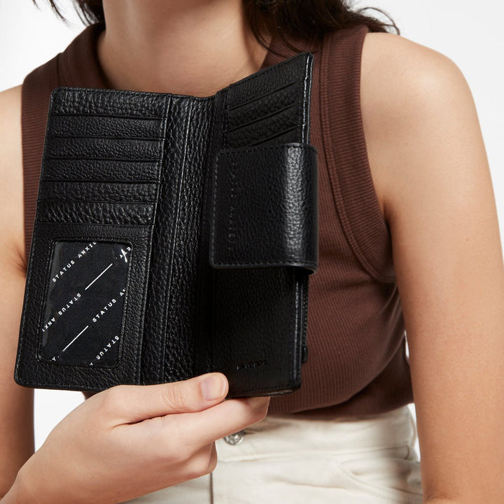 Ruins Wallet - Black - Stanleyandstone