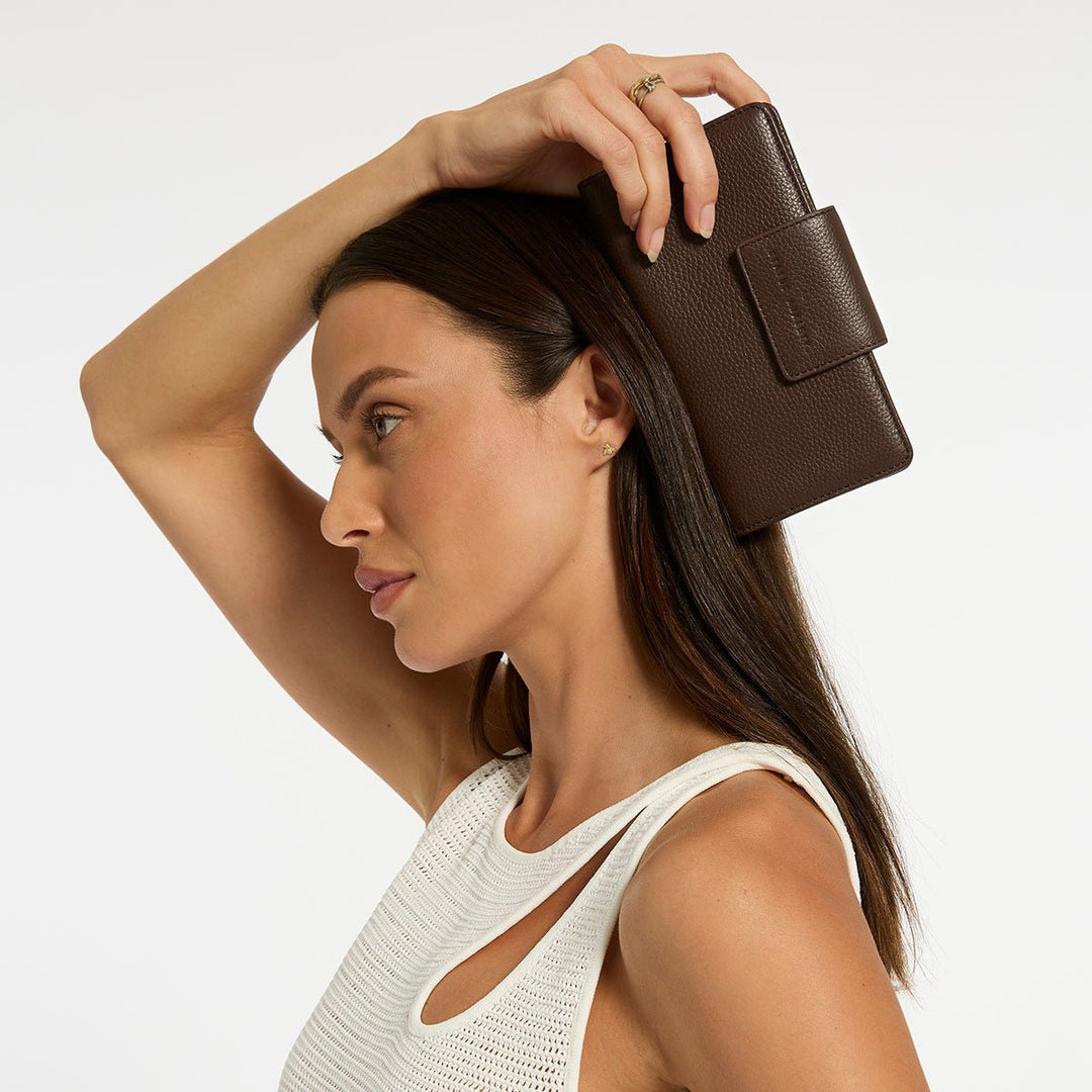 Ruins Wallet - Cocoa - Stanleyandstone