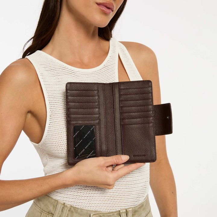 Ruins Wallet - Cocoa - Stanleyandstone