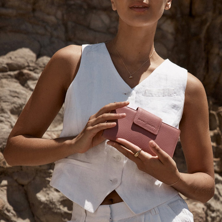 Ruins Wallet - Dusty Rose - Stanleyandstone