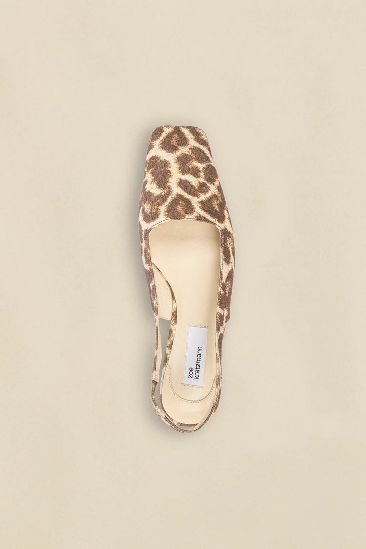 rumour slingback - ocelot Zoe Kratzmann Shoes Zoe Kratzmann
