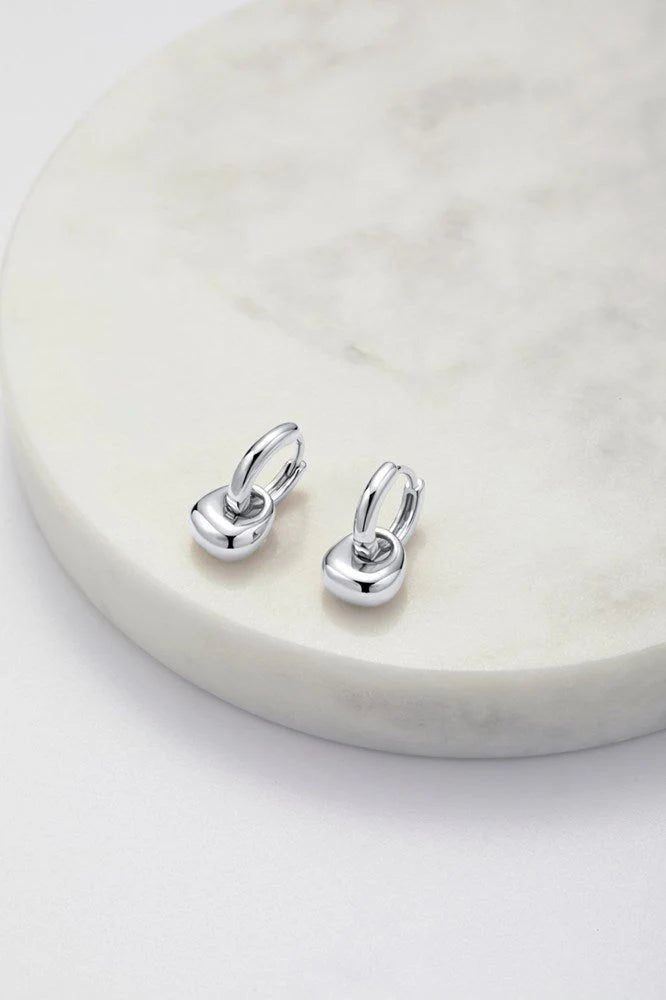 Sadie hoop - Silver earings Zafino Jewellery