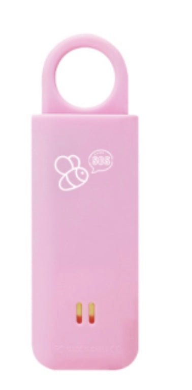 Safety Bee - Rechargeable Personal Safety Alarm - Blush Personal alarm Safety Bee