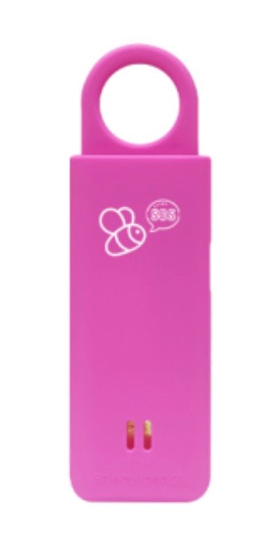 Safety Bee - Rechargeable Personal Safety Alarm - Hot PInk General Safety Bee