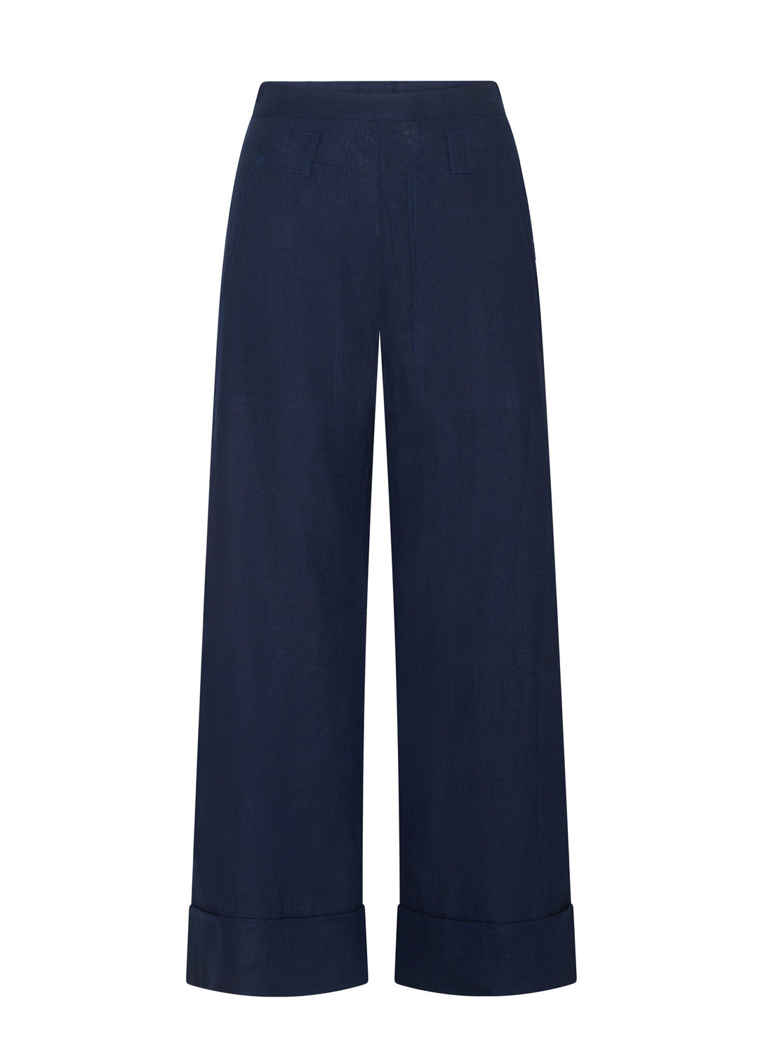 Saga Button Pant - Ink POL